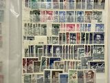 a book with a lot of stamps on it