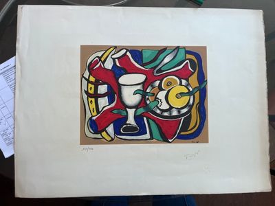 une image d'une image d'un tableau sur une table