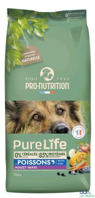 pro - nutrition pure life : croquettes pour chiens adultes de grande race