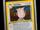 une carte Pokémon sur laquelle figure l'image d'un cochon