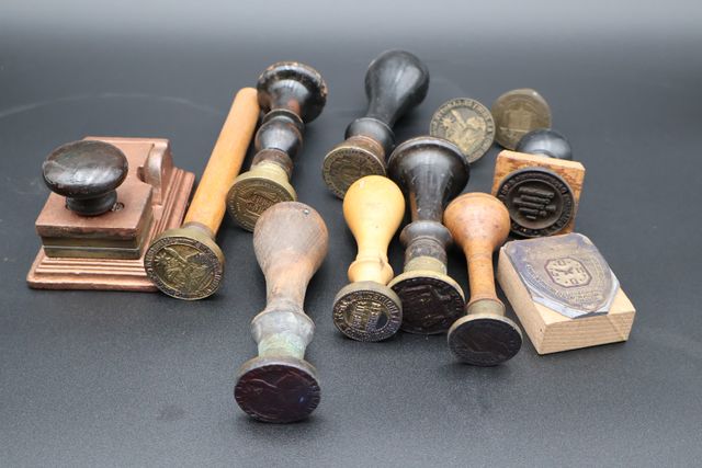 Lot de cachets anciens 