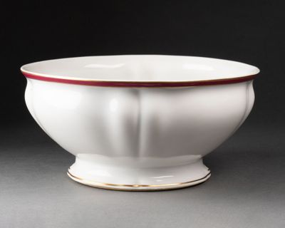 HAVILAND - Limoges. SALADIER à panse quadrilobées Porcelaine…