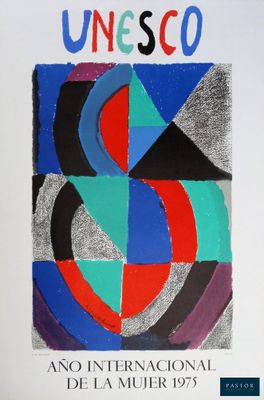 an image of a poster with a picture of an abstract design