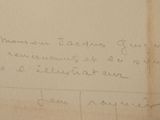 a piece of paper that has writing on it