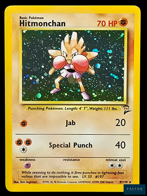 une photo d'une carte sur laquelle figure un personnage de Pokémon