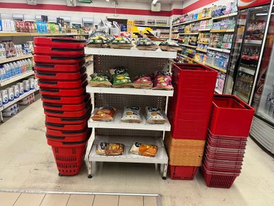 a grocery store filled with lots of food and drinks