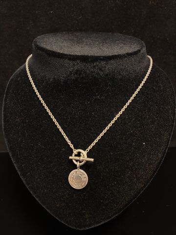 HERMES : argent 925 millièmes : chaine ras de cou pendentif clou ...