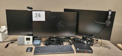 1 écran AOC 27" (écran rayé) - Photo 1