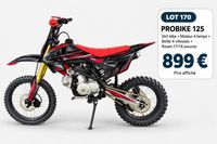 Motocross PROBIKE 125 cm3, 4 temps, 4 vitesses, hauteur de s…