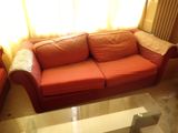 an image of a living room with a couch and a coffee table