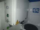 an image of a small room with a stove and a microwave