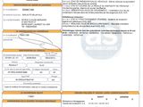 a close up of a document with a barcode on it