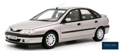 a silver car that is parked on a white surface