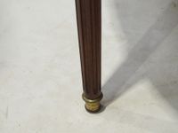 Grande table circulaire en bois, à système, reposant sur qua… (photo 6)