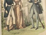 two men and a woman standing next to each other