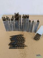 Lot de 75 forets au cobalt. - Ce lot chez vous partout en Fr…
