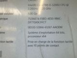 a close up of a computer screen with information on it