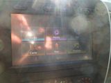 a picture of a car dashboard with a display on it