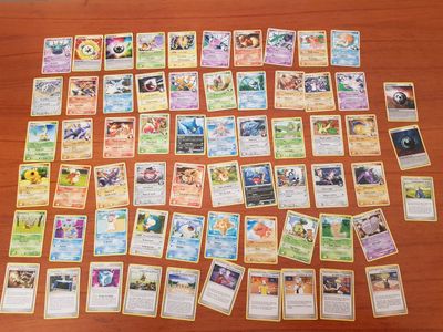 POKEMON - 63 cartes triées rivaux émergents