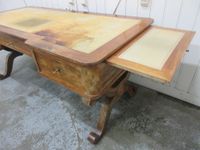 Bureau plat en acajou - H. 80 - L. (photo 3)