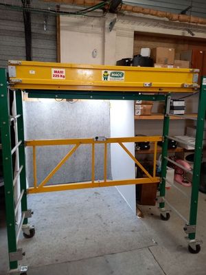 Échafaudage roulant d'intérieur MACC modèle Kiwi 225kg maxim…