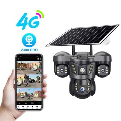 une image représentant une main tenant un téléphone portable et un appareil photo à énergie solaire