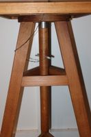 Sellette de sculpteur XXe en chêne réglable (ht. (photo 3)