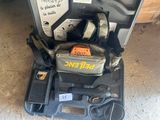 a case with a tool bag and other items in it
