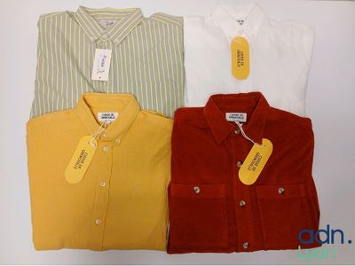 Lot de 4 chemises pour homme - JAQK - CUISSE DE GRENOUILLE -…