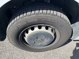 a close up of a tire on a vehicle