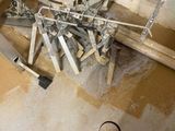a picture of a bathroom that is being remodeled