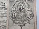 an old book with a picture of a man and a woman on it