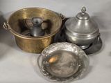 many different types of silverware on the table