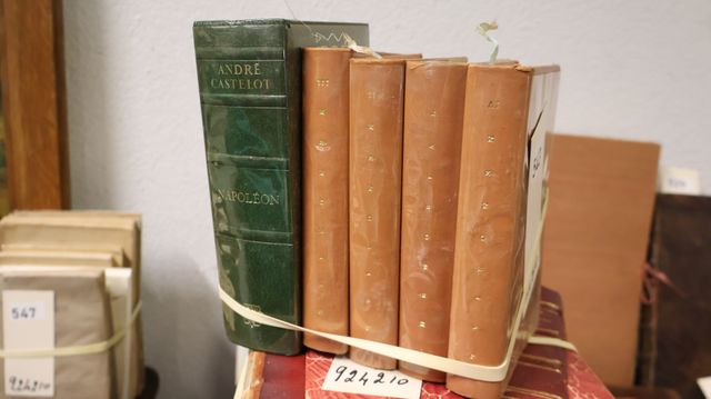 Lot de livres sur NAPOLEON: Las CASES: Le mémorial de Sainte-Hélè...