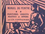 un vieux livre avec la photo d'un homme et d'une femme assis sur un banc
