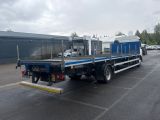 a truck that is parked in a parking lot