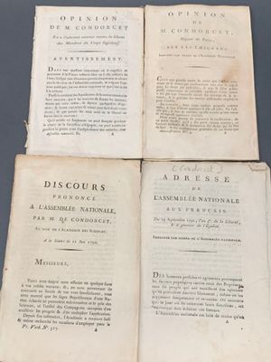 (CONDORCET (M.-J.-Ant. -Nic. Caritat, Marquis de).) Réunion …