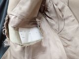 a jacket that has a label on it