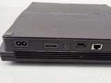 a close up of a laptop with two usb ports on top of it