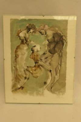 Léonor FINI (1907-1996) "L'homme entre deux âges et ses deux…