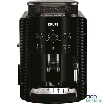 krups espresso coffee machine with grinder and milk dispenser