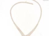 a drawing of a necklace on a white surface