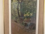 a picture of a painting hanging on a wall