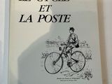 a book with a picture of a man riding a bike