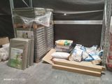 a lot of items that are on the floor in the room