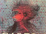 une couverture de livre sur laquelle figure le dessin du visage d'une femme