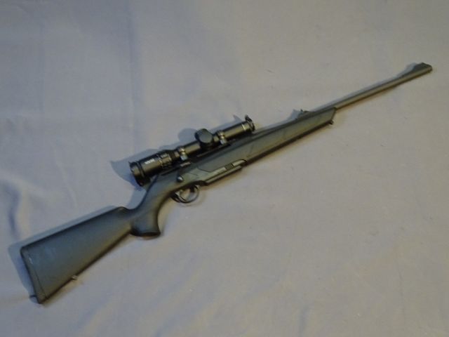 CAT C : N°X067987 - Carabine à culasse linéaire Cal 30.06 + Lunet...
