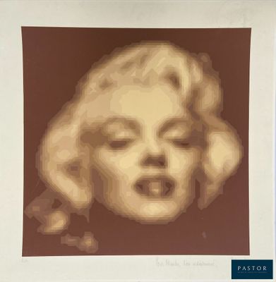 an image of a painting of a woman ' s face with her eyes closed