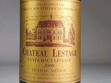 a bottle of wine that is sitting on a table