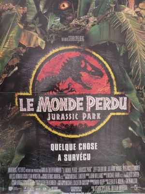 une affiche du film « Le Monde perdu : Jurassic Park »